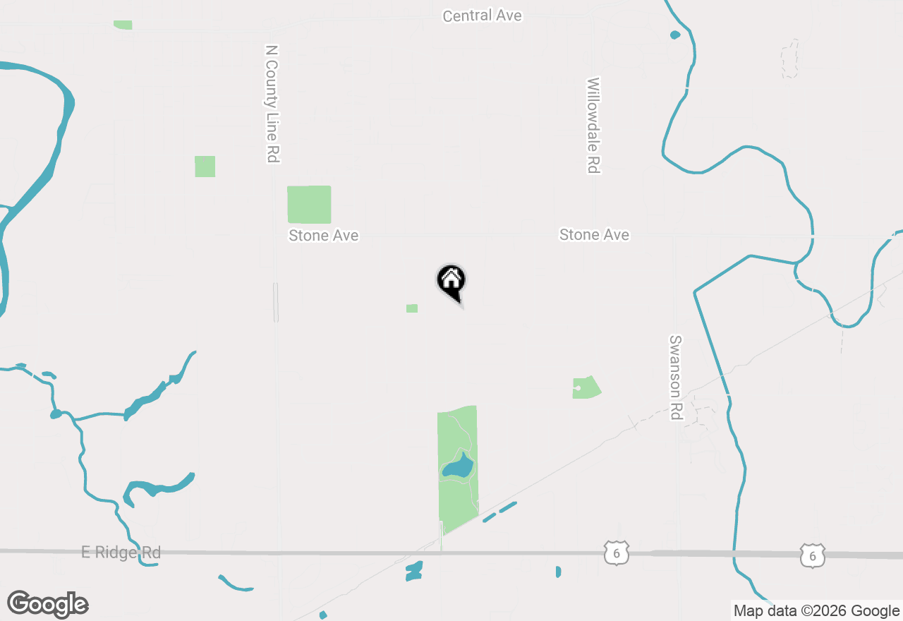 Map of 5272 Robbins Avenue, Portage, IN 46368