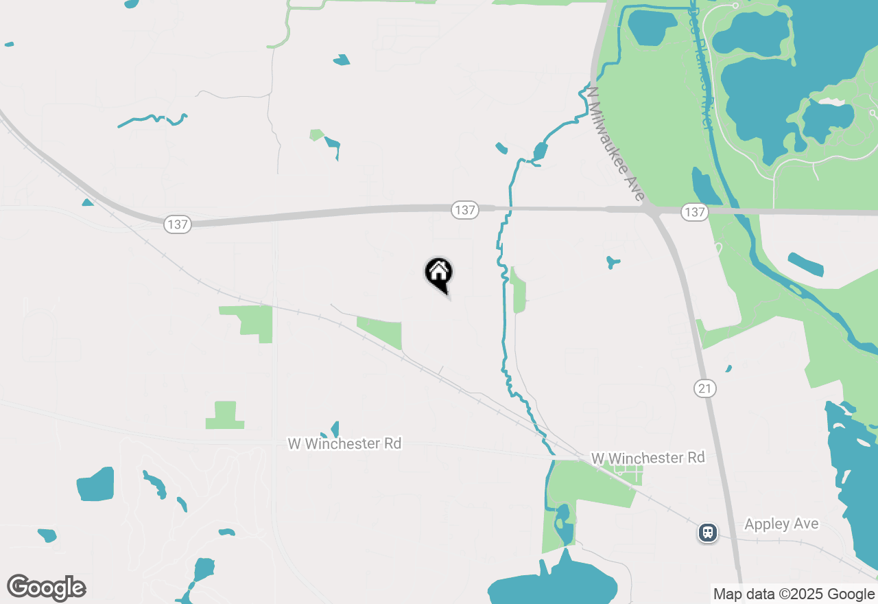 Map of 1512 Sunnyview Road, Libertyville, IL 60048