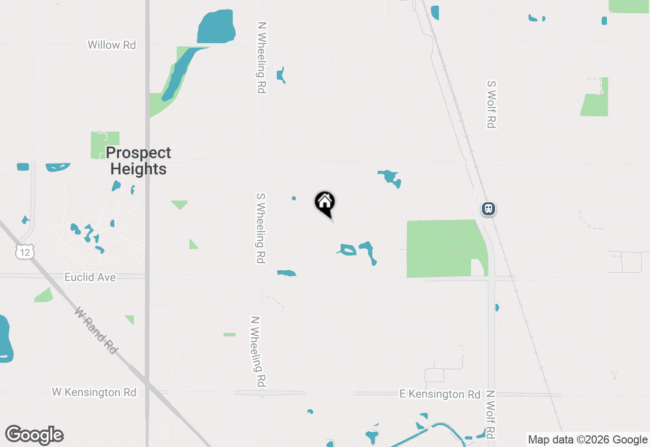Map of 250 Country Club Drive #250, Prospect Heights, IL 60070