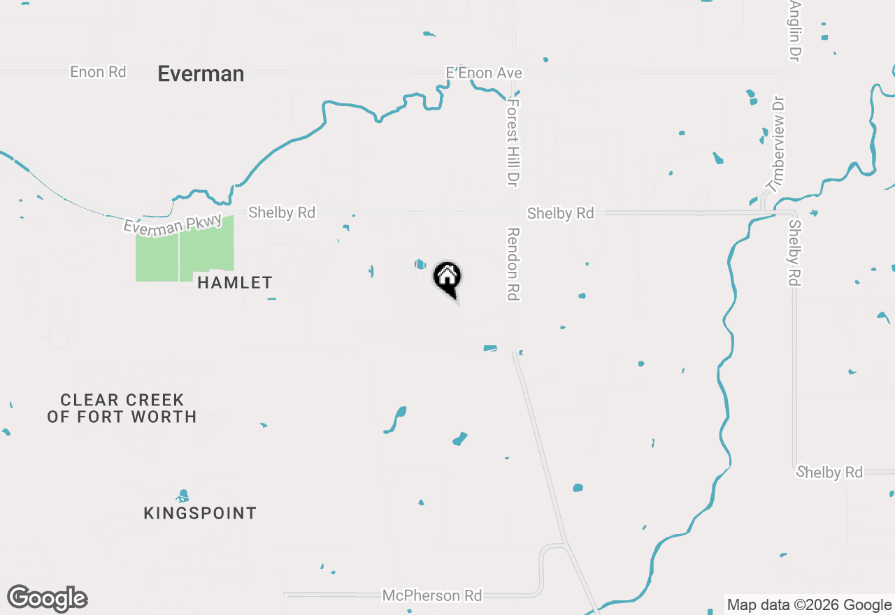 Map of 3137 Pecan Farm Lane, Fort Worth, TX 76140
