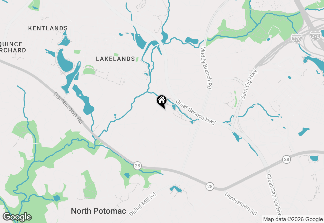 Map of 207 Upshire Circle, Gaithersburg, MD 20878