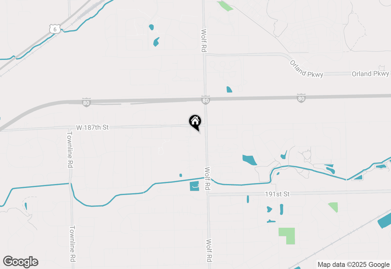 Map of 18723 S Mill Creek Drive, Mokena, IL 60448