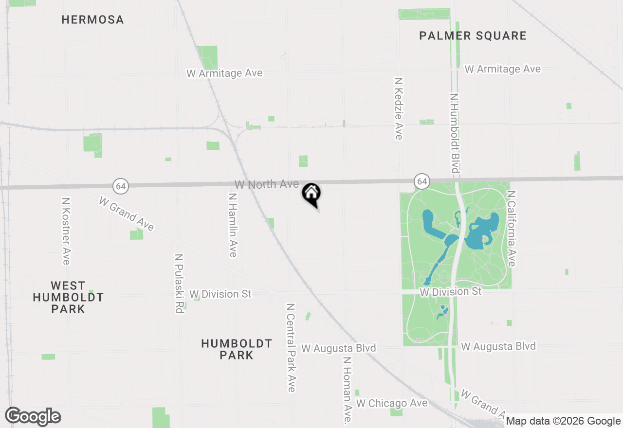 Map of 3505 W Le Moyne Street, Chicago, IL 60651