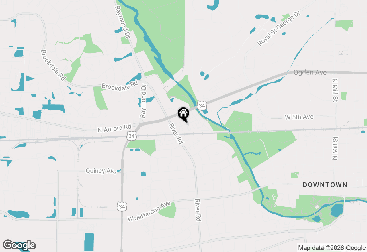 Map of 1258 Chalet Road #201, Naperville, IL 60563