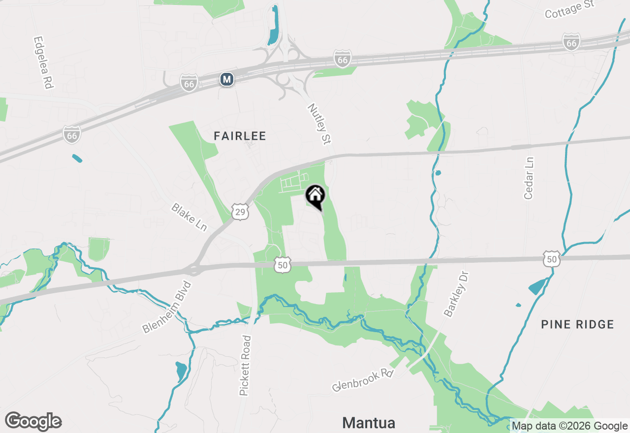 Map of 9280 Bailey Lane, Fairfax, VA 22031