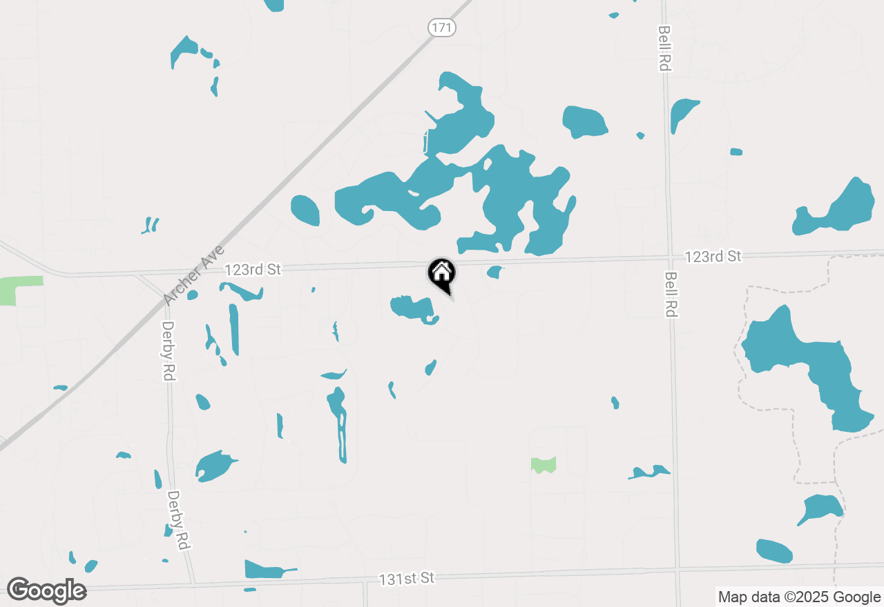 Map of 12472 Portrush Lane, Lemont, IL 60439