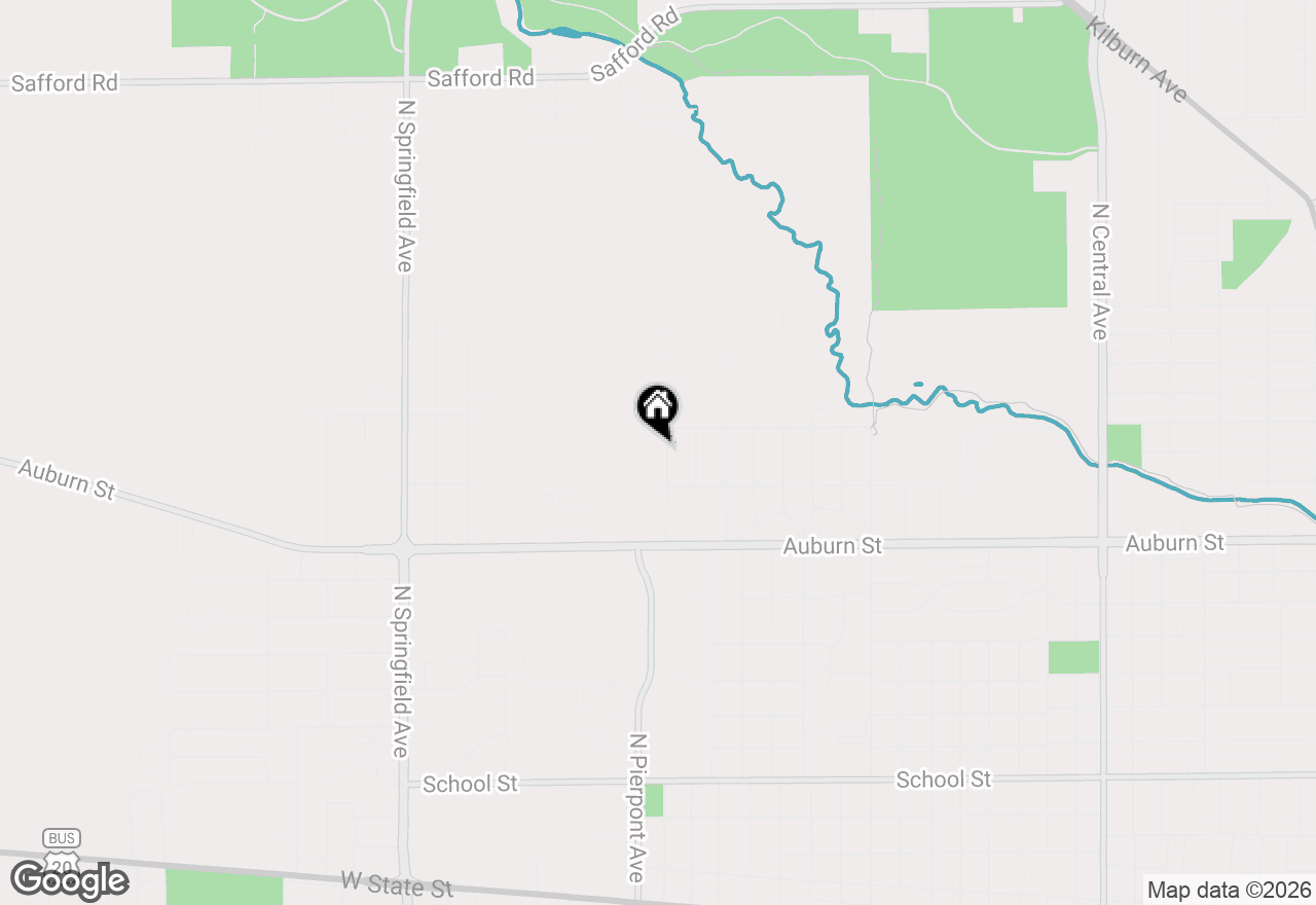 Map of 1336 Carbaugh Avenue, Rockford, IL 61101