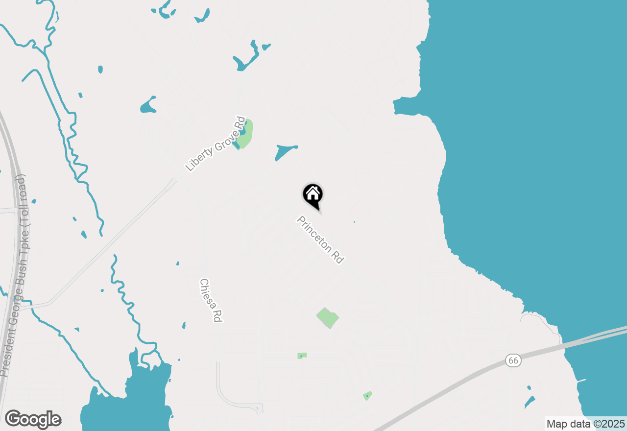 Map of 7601 Clairmont Avenue, Rowlett, TX 75089