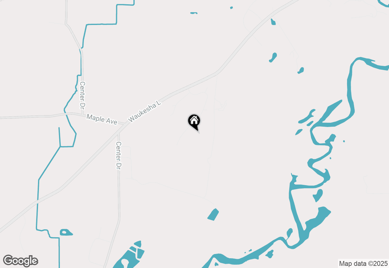 Map of W241S10205 Clover Ct, Big Bend, WI 53103