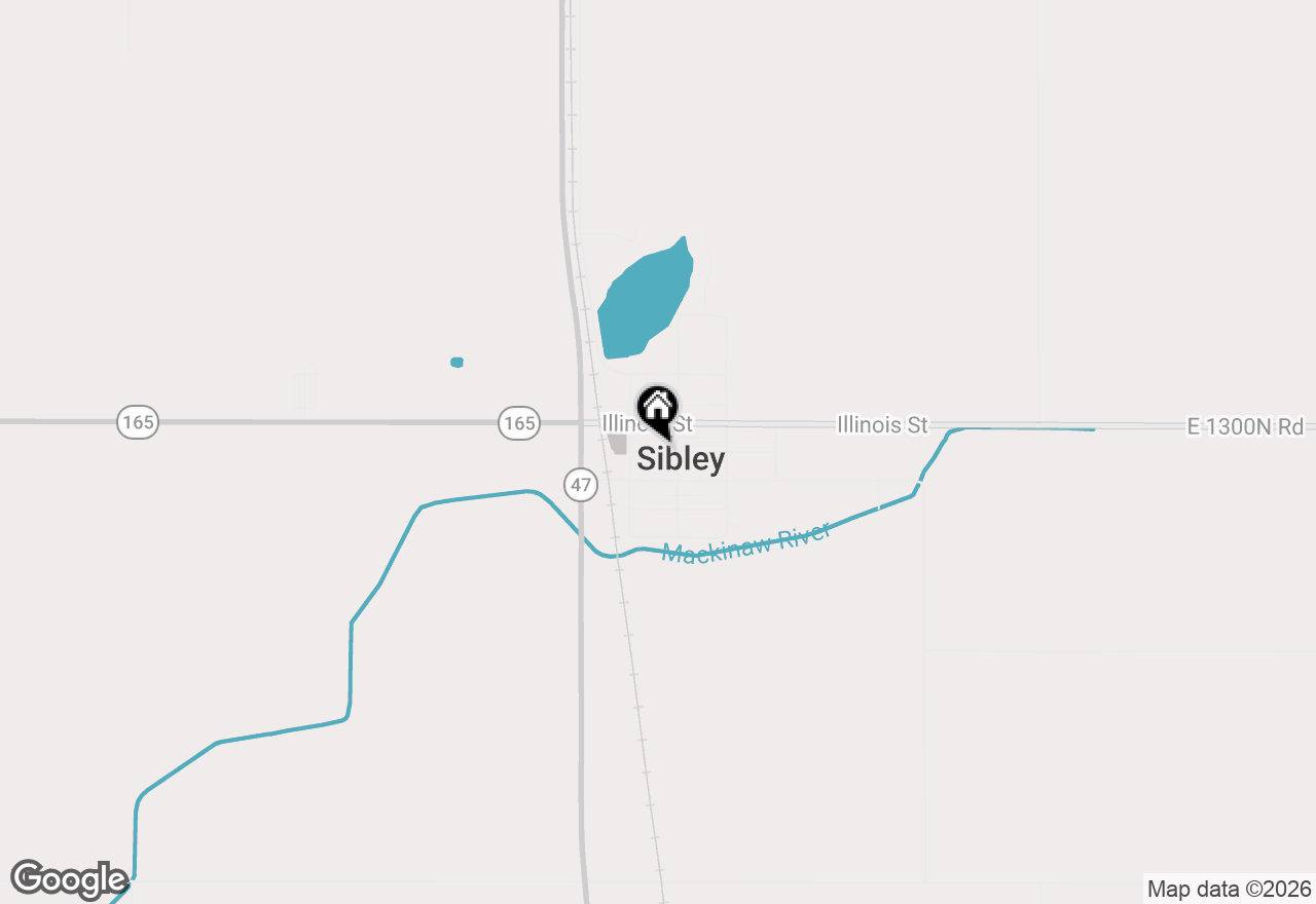 Map of 113 E Columbus Street, Sibley, IL 61773