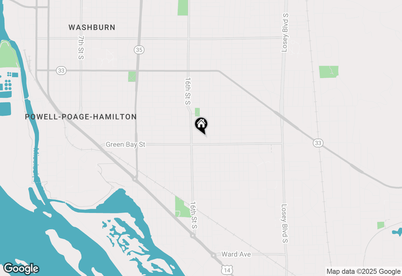 Map of 1630 Redfield St, La Crosse, WI 54601