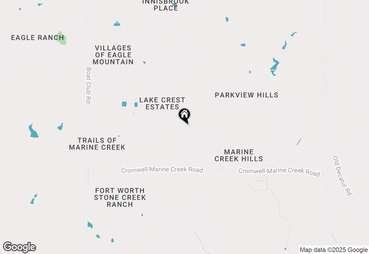 Map of 6613 Bob Hanger Street, Fort Worth, TX 76179