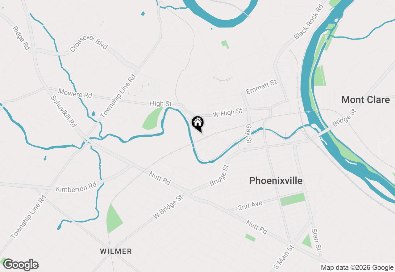 Map of 770 Ore Street, Phoenixville, PA 19460