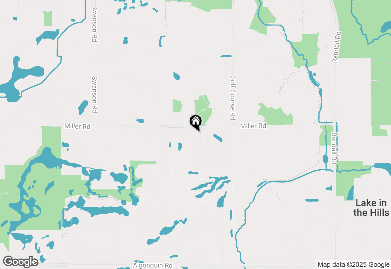 Map of 4 Point O Woods Court, Lake In The Hills, IL 60156