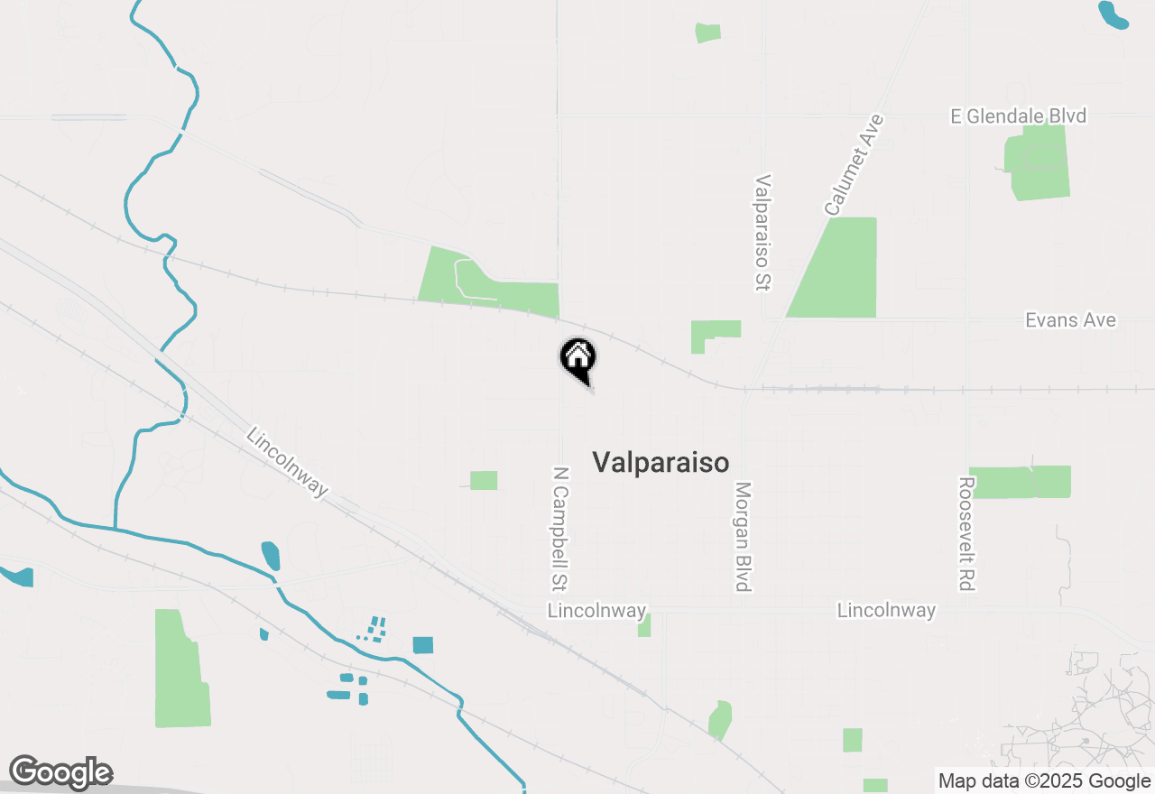 Map of 809 Academy Street, Valparaiso, IN 46383