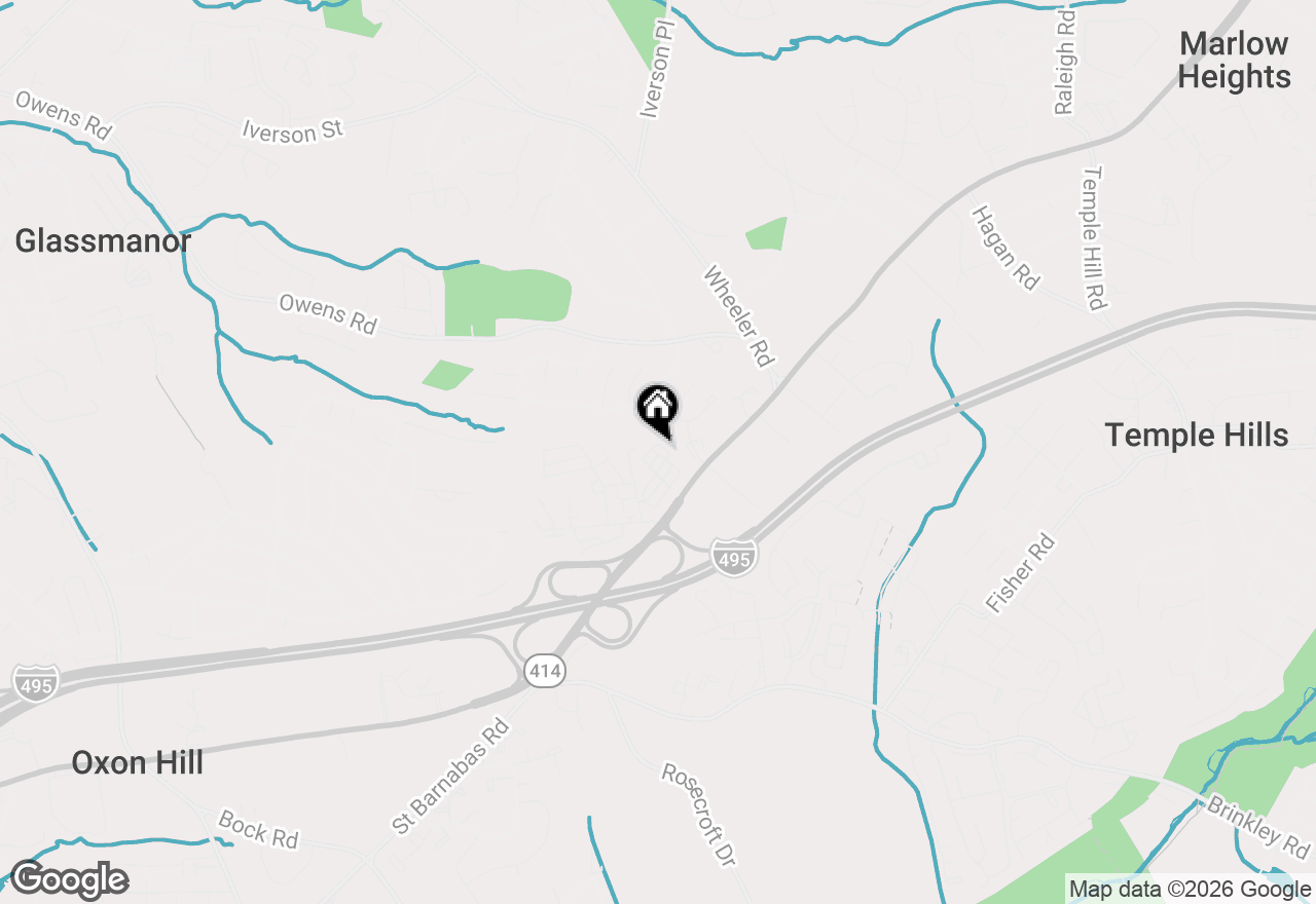 Map of 5620 Virginia Lane #29, Oxon Hill, MD 20745