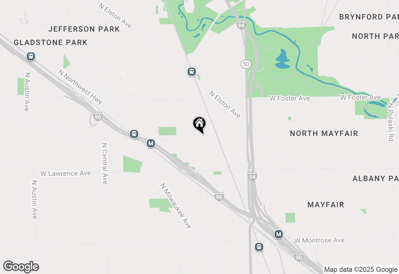 Map of 5043 W Argyle Street, Chicago, IL 60630