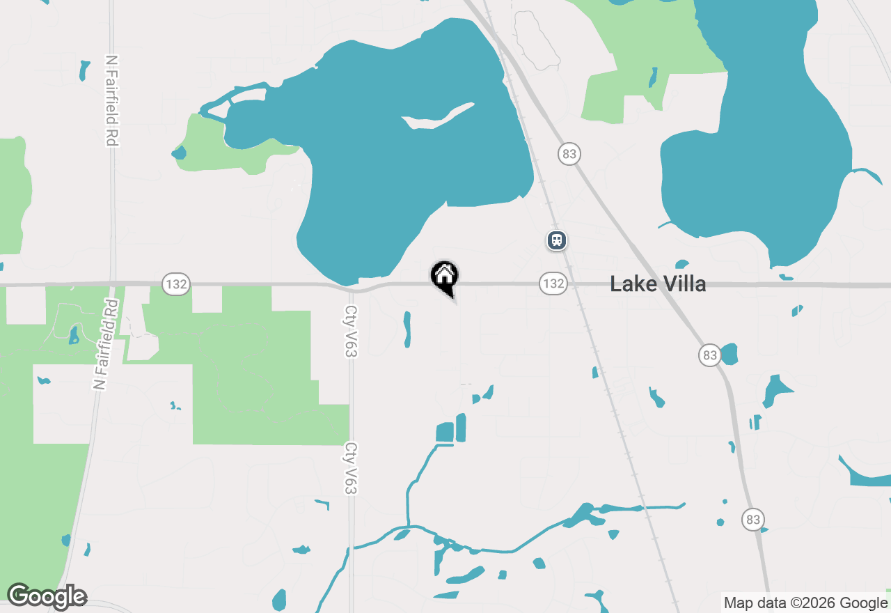 Map of 27 Oak Lane Drive, Lake Villa, IL 60046