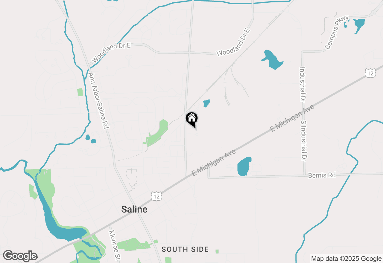 Map of 543 Echo Court, Saline, MI 48176