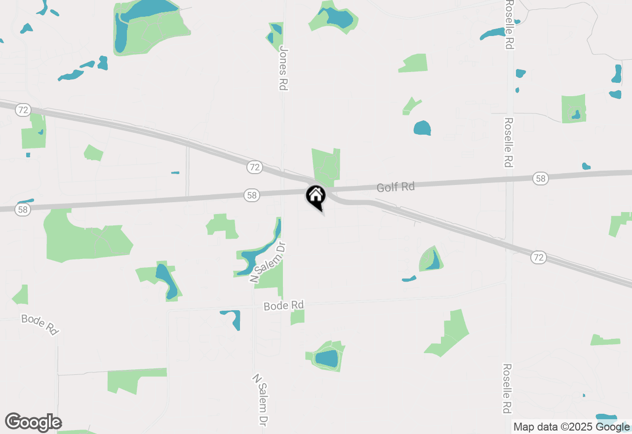 Map of 705 Heritage Drive #312, Hoffman Estates, IL 60169