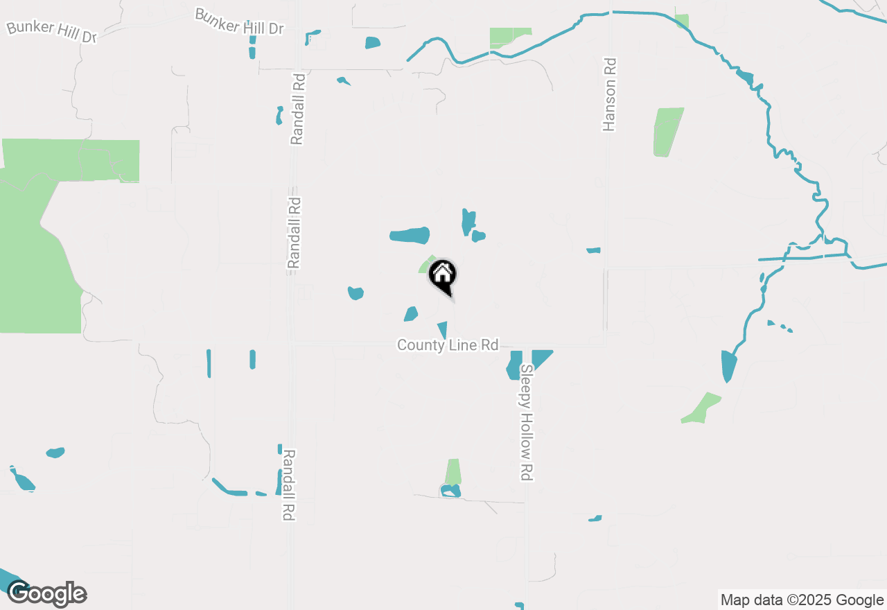 Map of 1425 Darlington Court, Algonquin, IL 60102