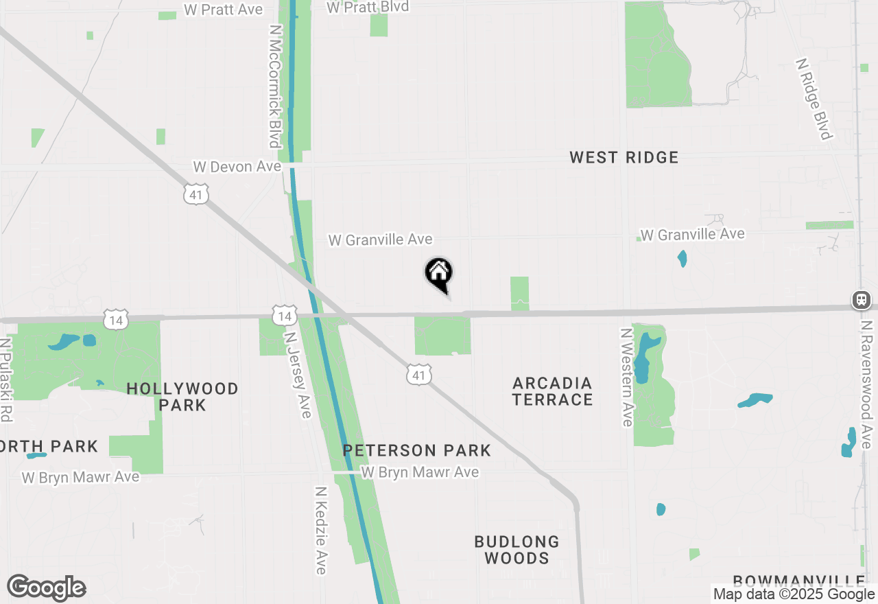 Map of 6015 N Francisco Avenue, Chicago, IL 60659