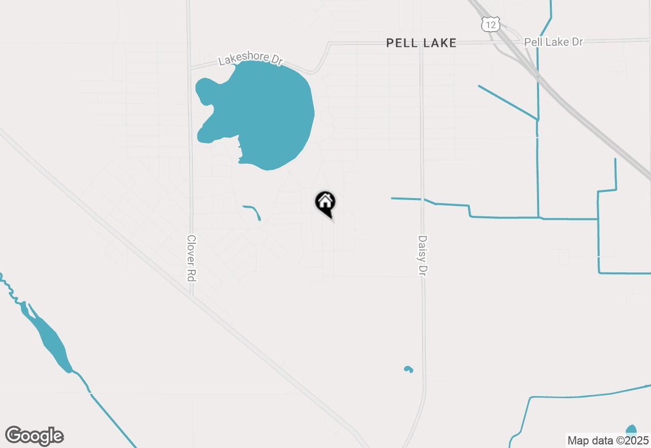 Map of N1190 Rosewood Dr, Genoa City, WI 53128