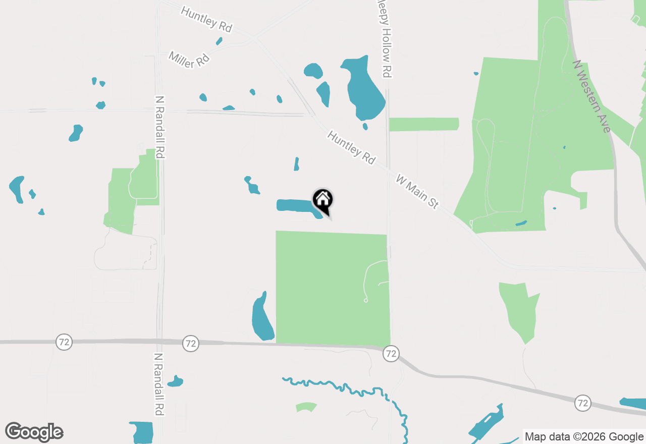 Map of 2713 Acorn Court, West Dundee, IL 60118