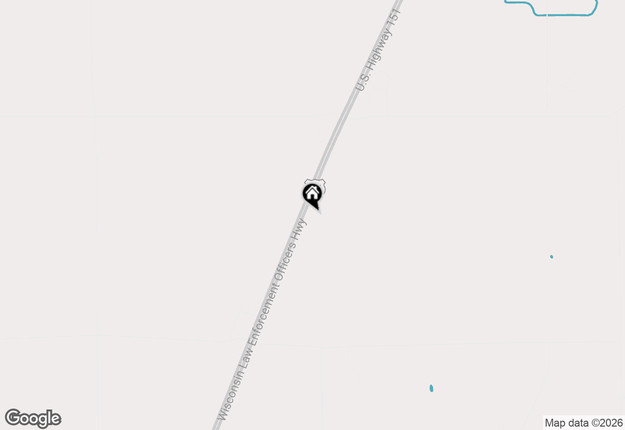 Map of N9544 Highway 151, Beaver Dam, WI 53916