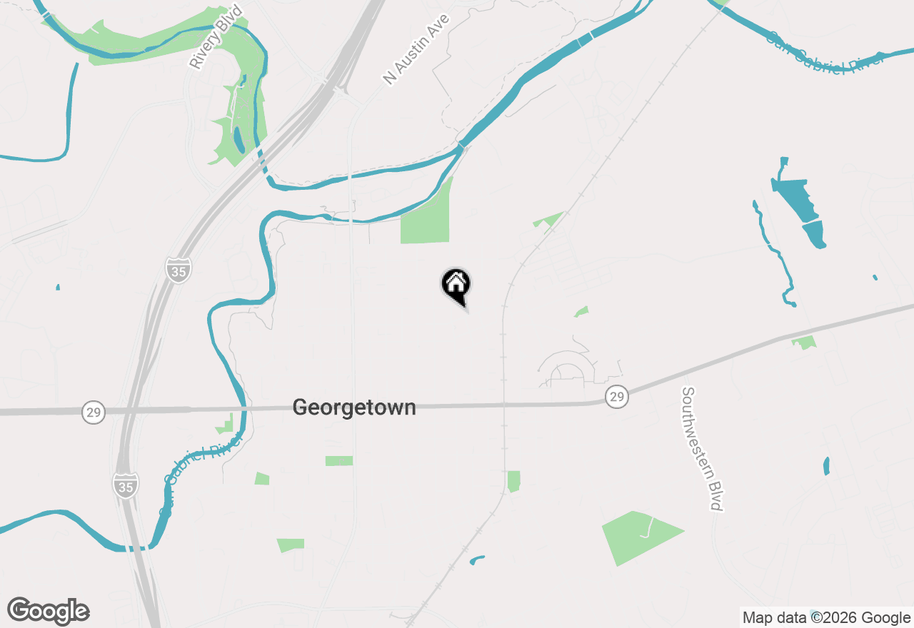 Map of 603 E 7th St, Georgetown, TX 78626