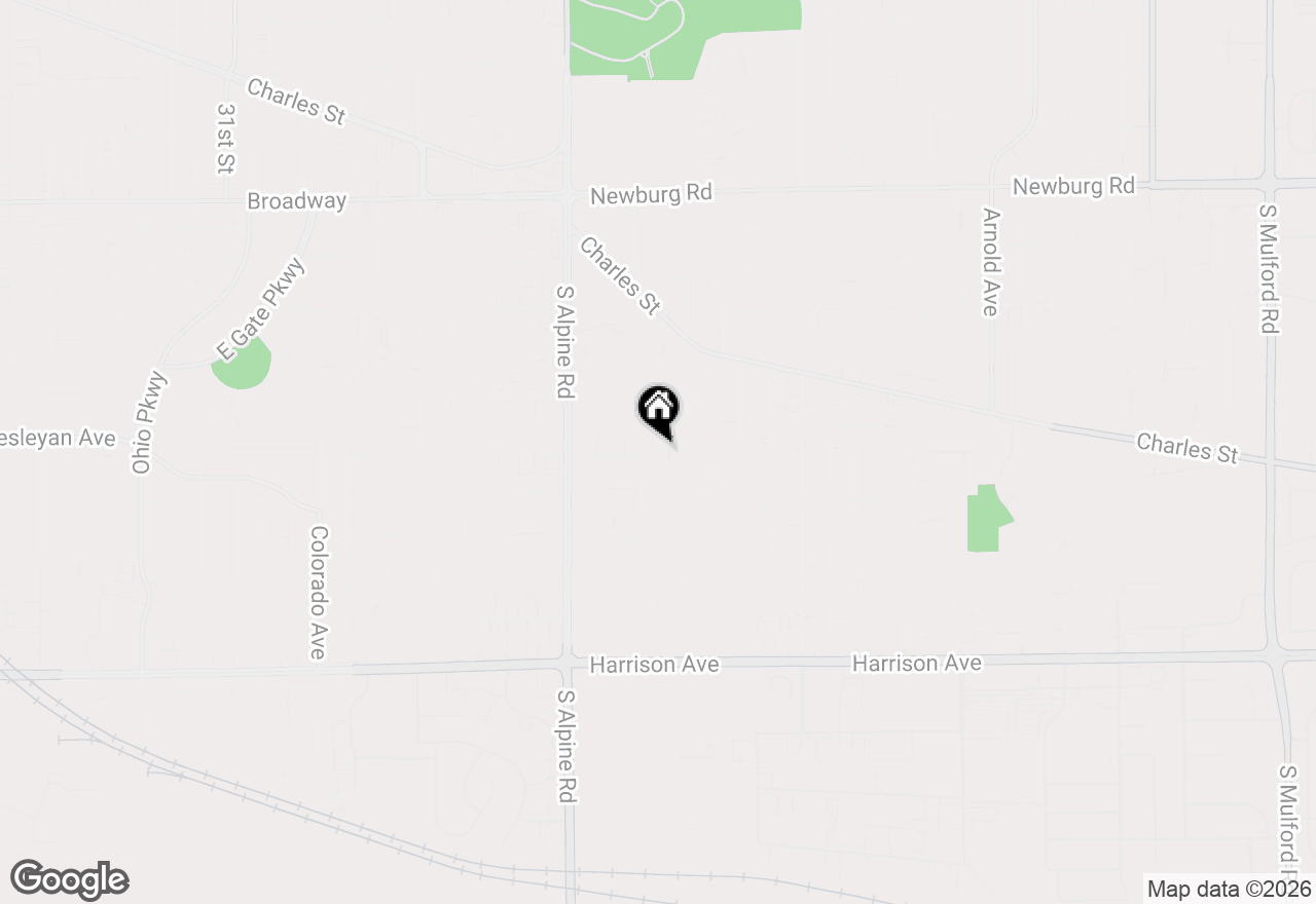 Map of 4619 Cleveland Avenue, Rockford, IL 61108