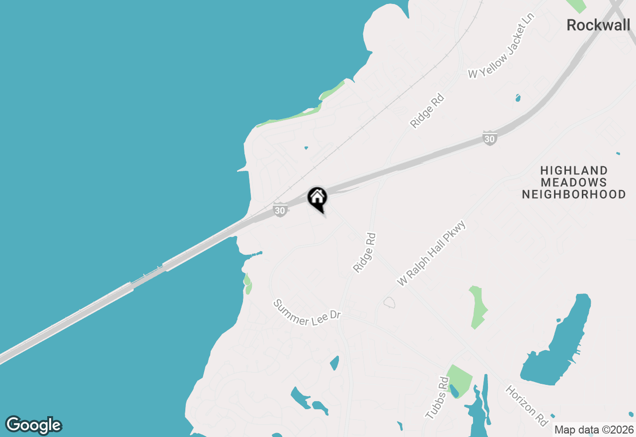 Map of 2701 Sunset Ridge Drive #700, Rockwall, TX 75032