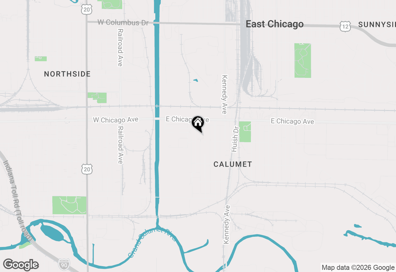 Map of 4745 Mccook Avenue, East Chicago, IN 46312