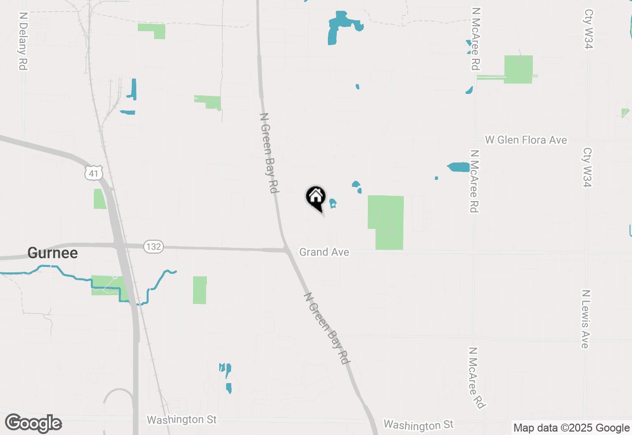 Map of 12716 W Grandview Avenue, Waukegan, IL 60085