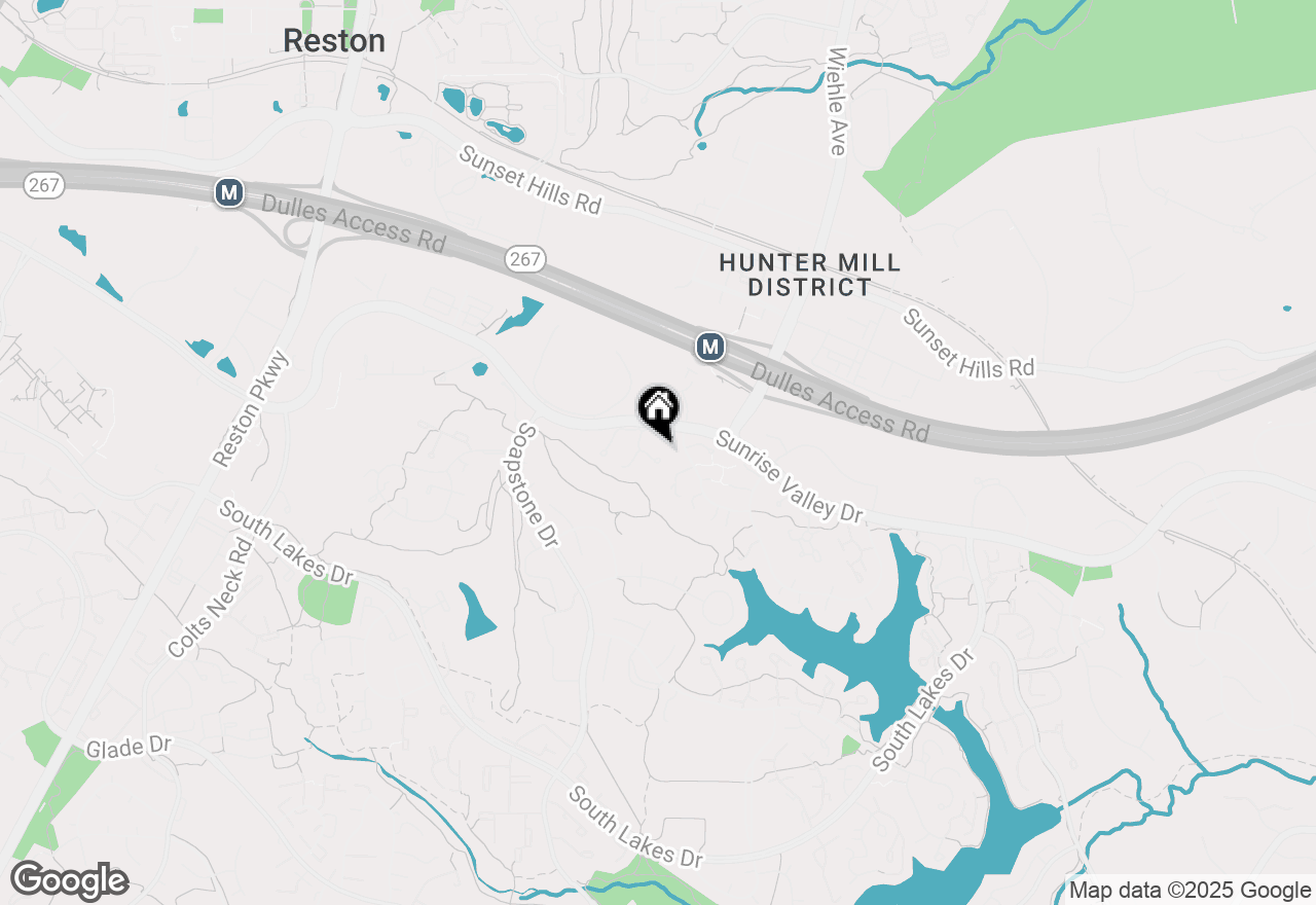 Map of 2037 Wethersfield Court, Reston, VA 20191