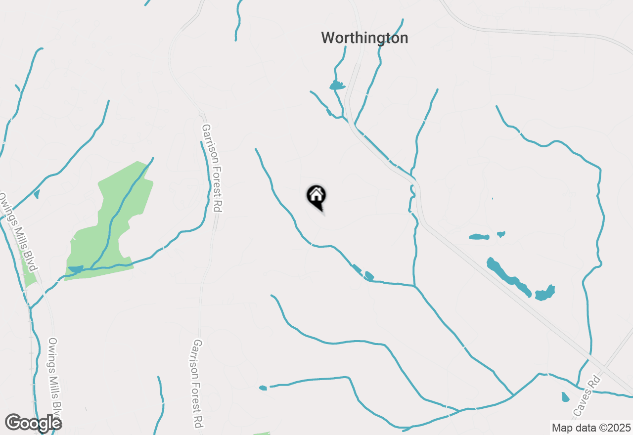 Map of 3220 Hunting Tweed Drive, Owings Mills, MD 21117