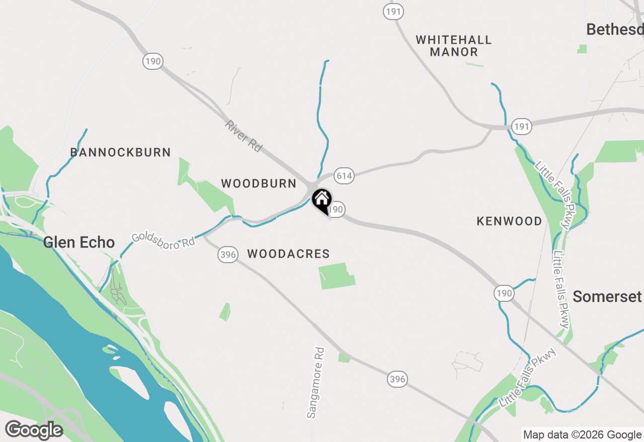 Map of 6107 Cromwell Drive, Bethesda, MD 20816
