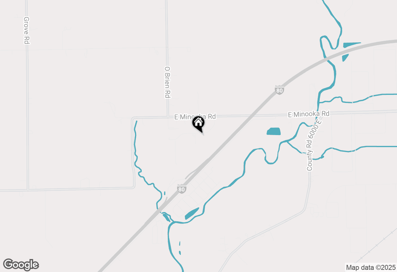 Map of 202 Barefoot Court, Minooka, IL 60447