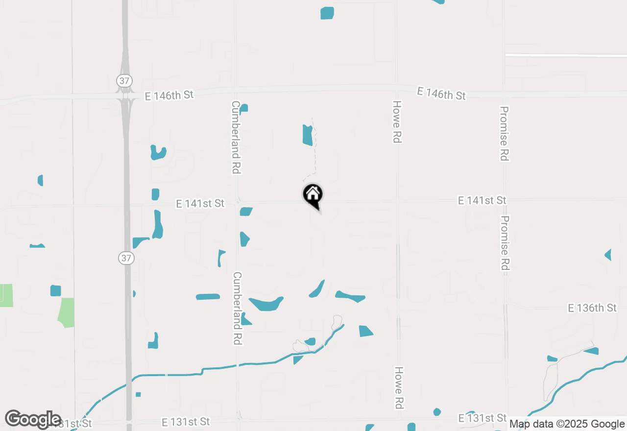 Map of 14055 Mimosa Court, Fishers, IN 46038