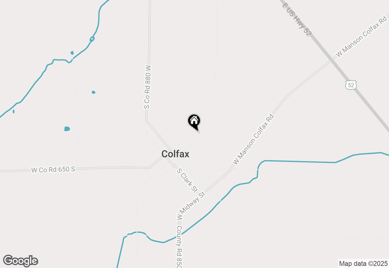 Map of 401 E Jefferson Street, Colfax, IN 46035