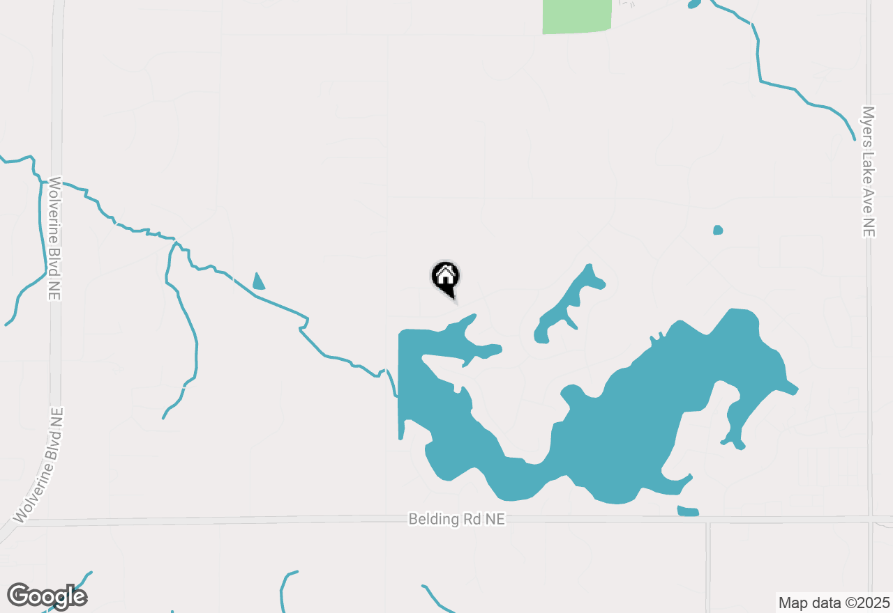 Map of 5751 Arroyo Vista Drive Ne, Rockford, MI 49341