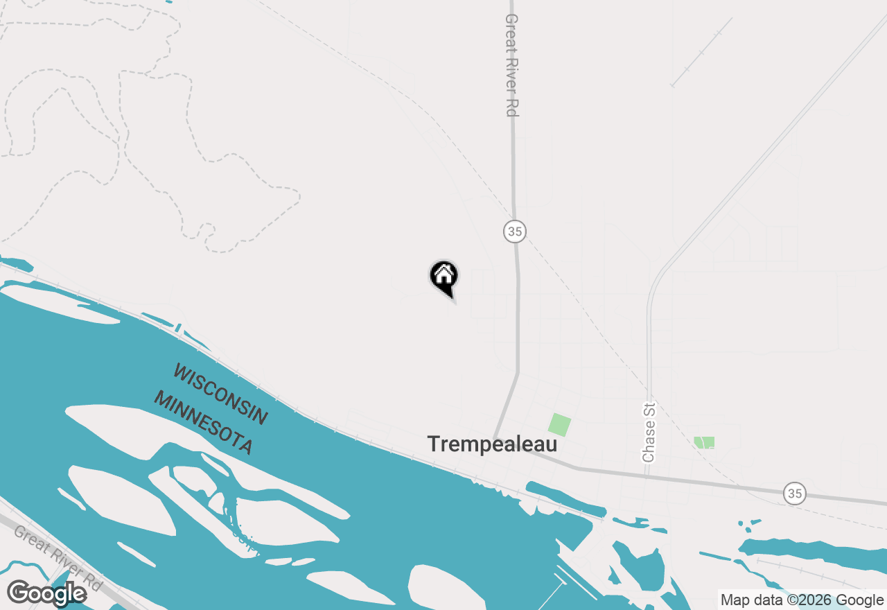 Map of 11885 Bank Street, Trempealeau, WI 54661