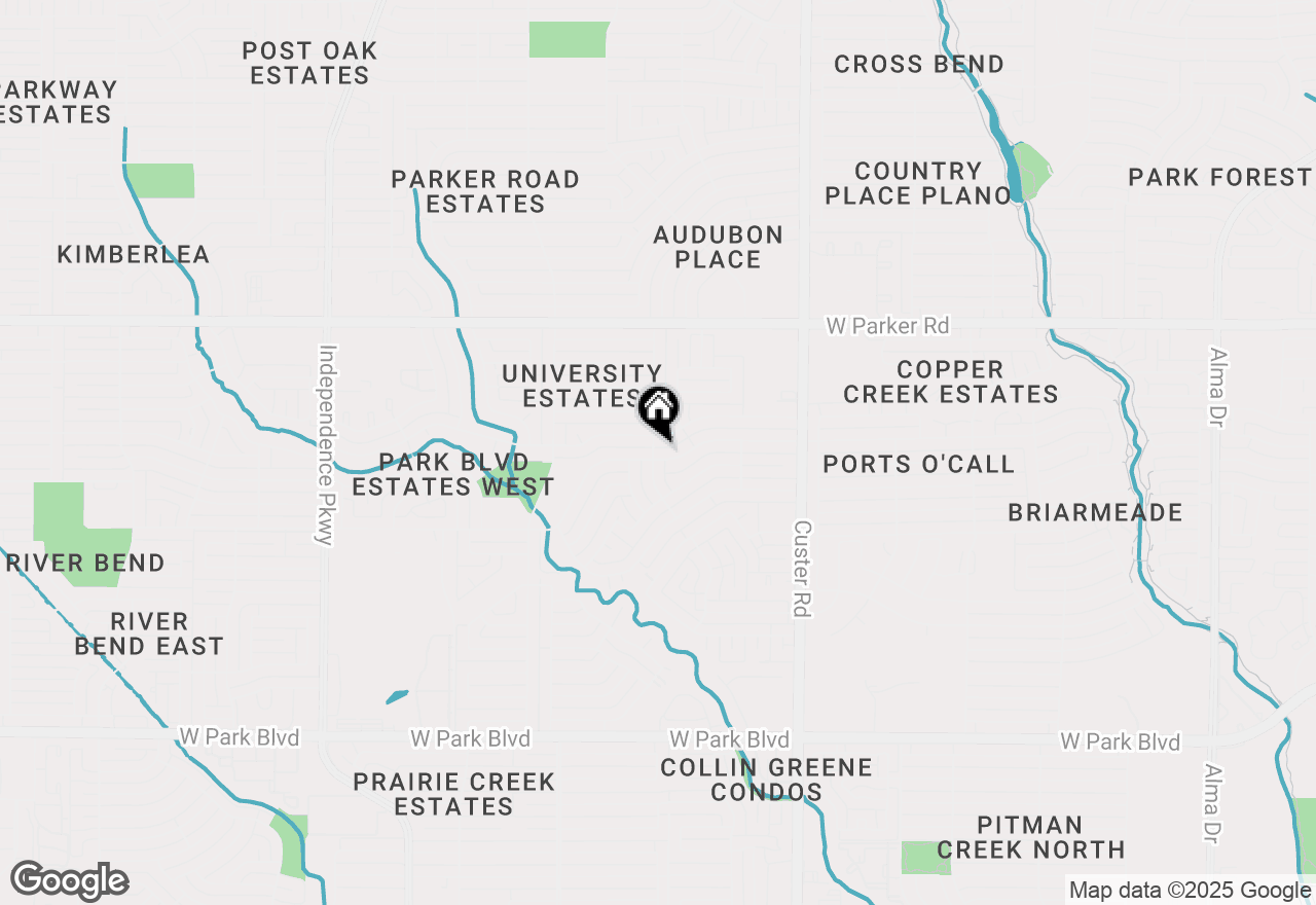 Map of 2313 Parkhaven Drive, Plano, TX 75075