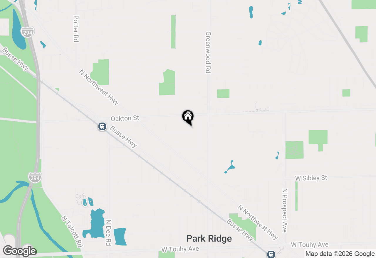 Map of 1414 Laverne Avenue, Park Ridge, IL 60068