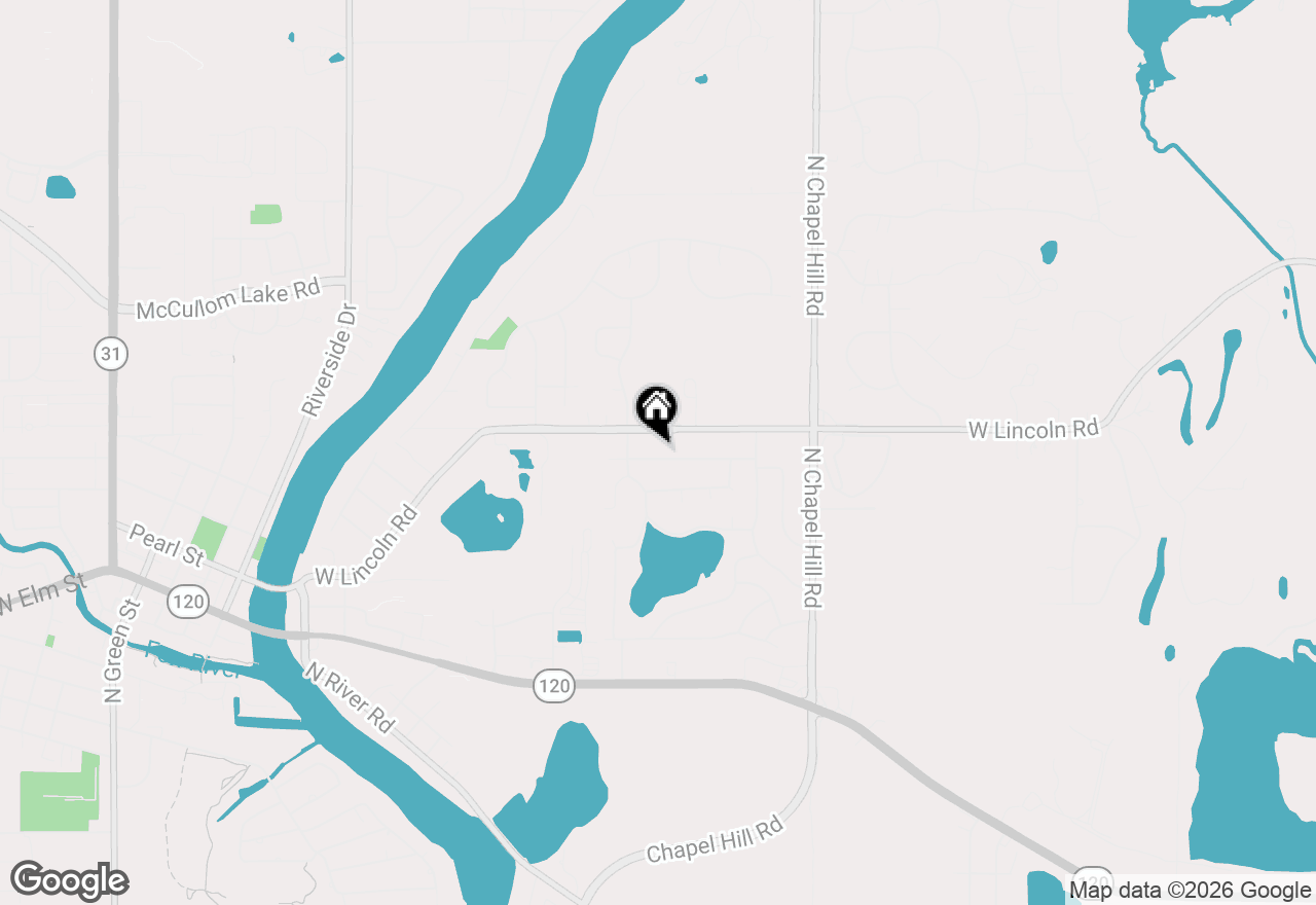 Map of 2408 W Fairview Lane, Mchenry, IL 60051
