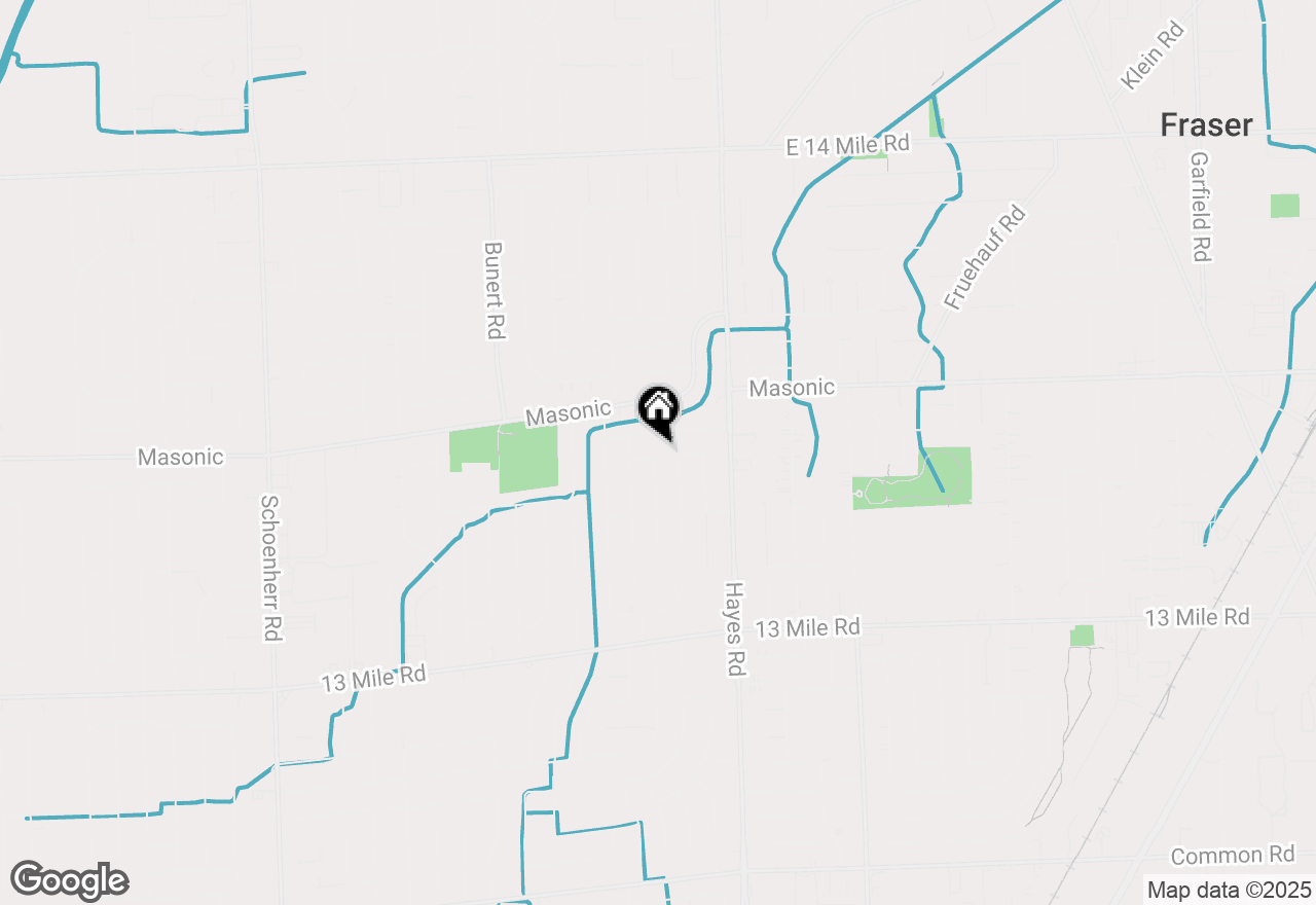 Map of 12253 Marla Drive, Warren, MI 48088