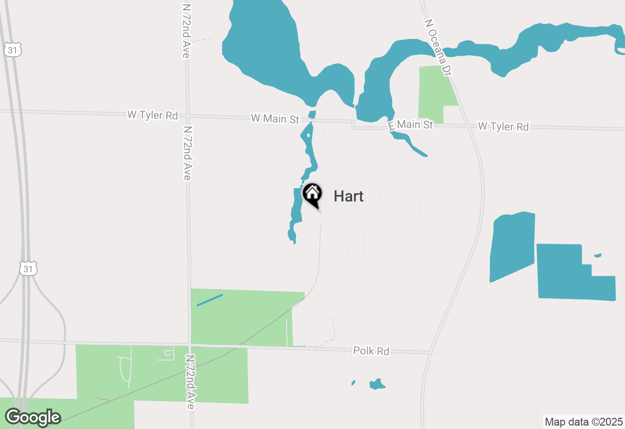 Map of 513 S Water Street, Hart, MI 49420