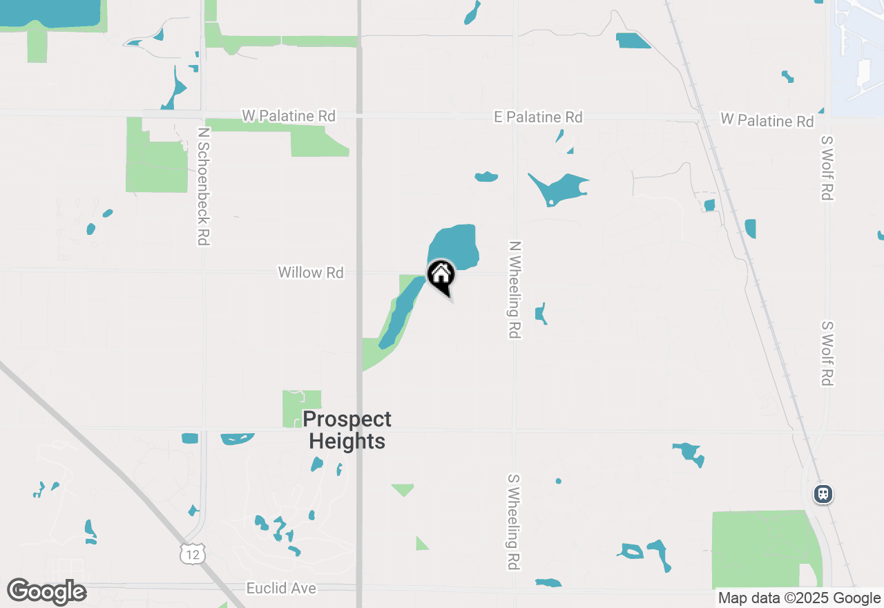 Map of 200 E Marion Avenue, Prospect Heights, IL 60070