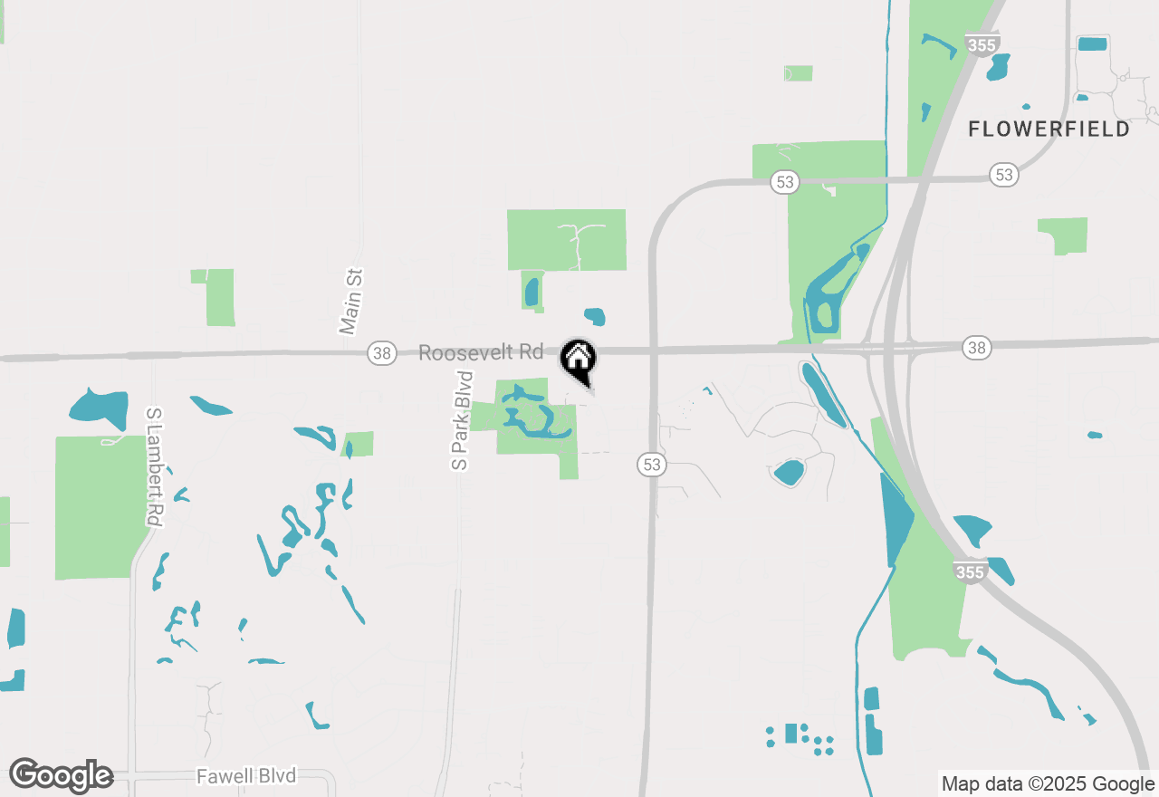 Map of 725 Kingsbrook Glen, Glen Ellyn, IL 60137