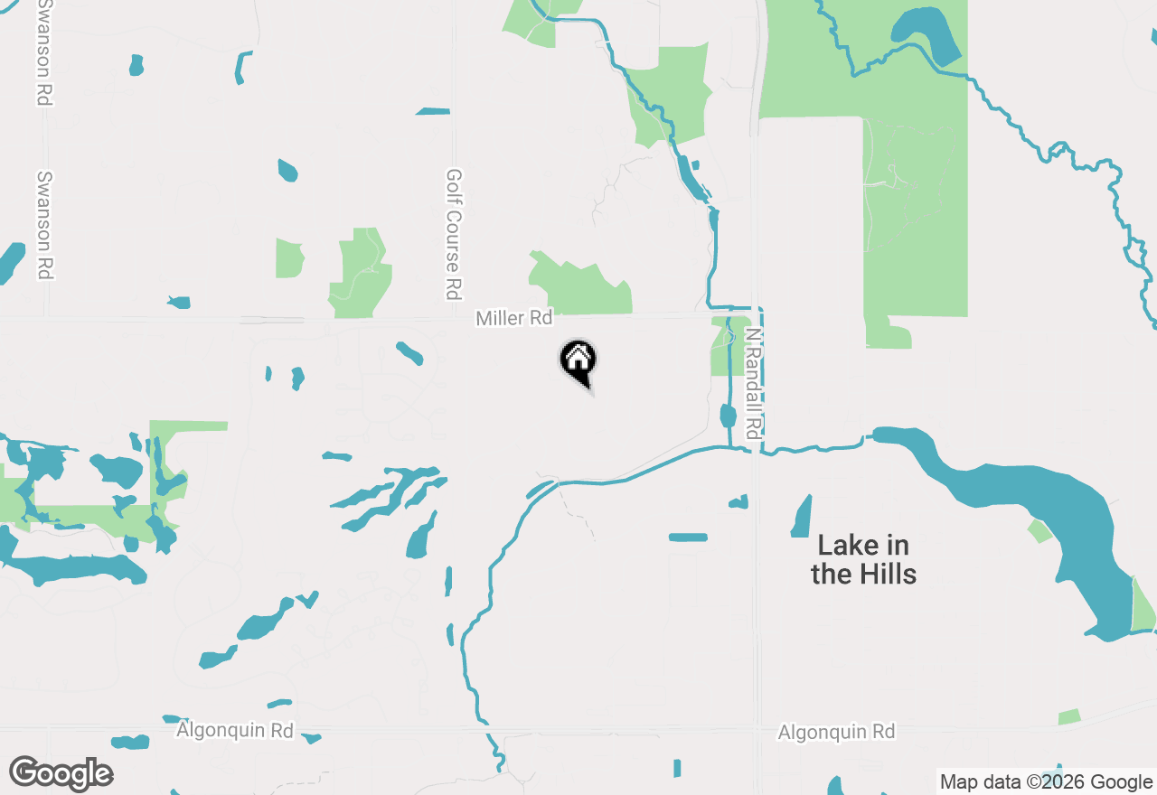 Map of 1173 Moonstone Run, Lake In The Hills, IL 60156